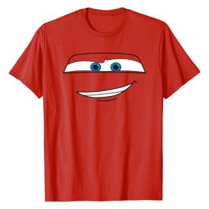 Disney Graphic Tshirt 1 Pixar Cars Lightning McQueen Big Face T-Shirt