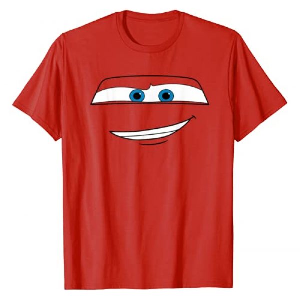 Disney Graphic Tshirt 1 Pixar Cars Lightning McQueen Big Face T-Shirt